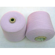 Fils de coton 100% teints / Polyester Coton Fils recyclés pour tisser du tricot